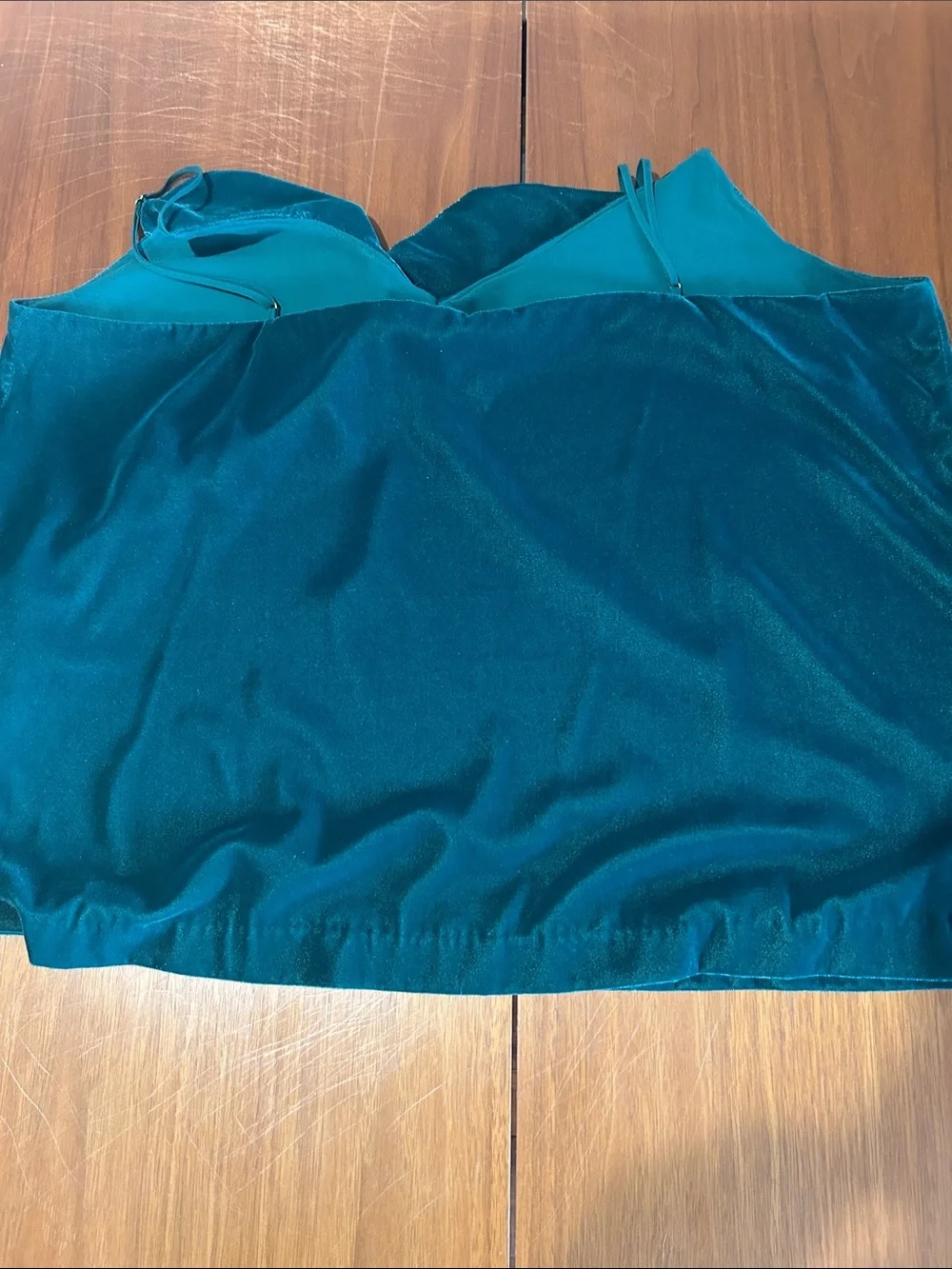 Emerald Green Velvet Cami
